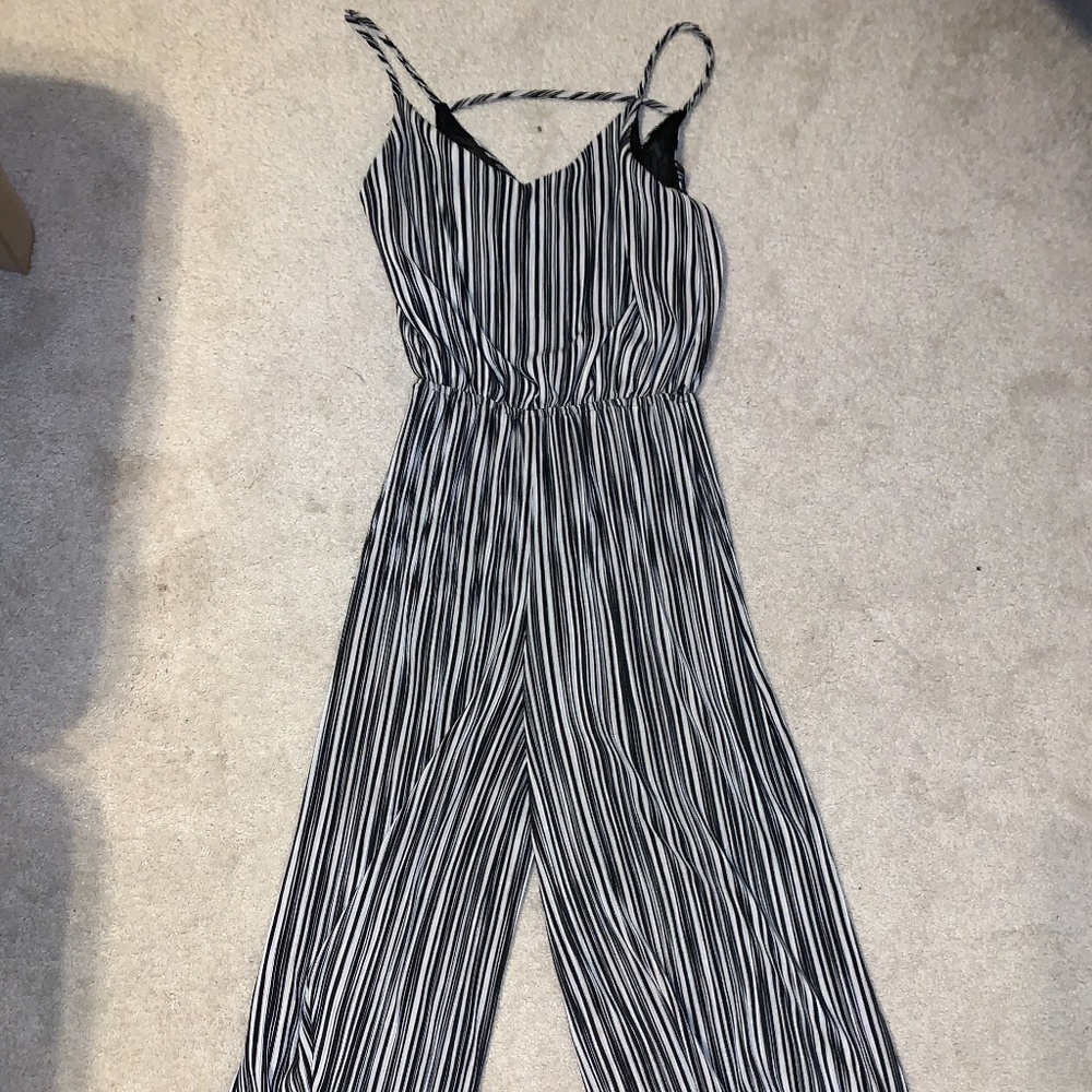 Black and White Jumpsuit